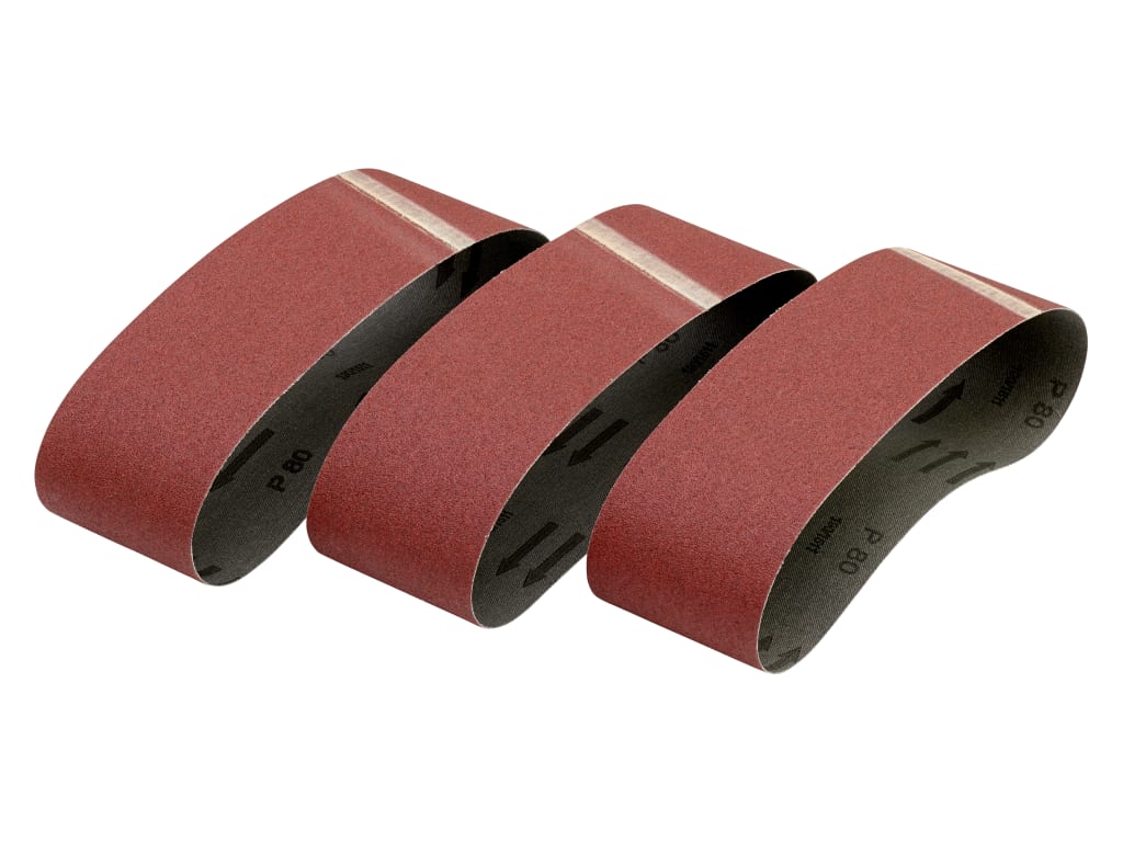 Sanding Belt 533 x 75mm 120G Pack of 3