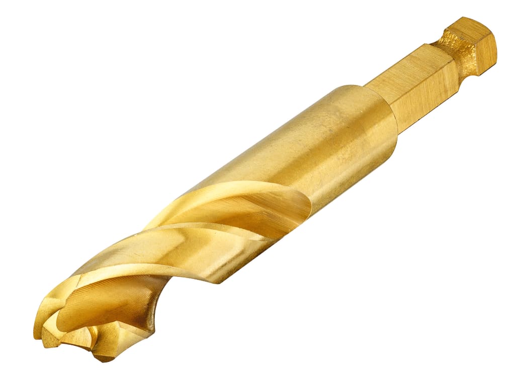 Impact Titanium Drill Bit 9.0mm OL:102mm WL:50mm