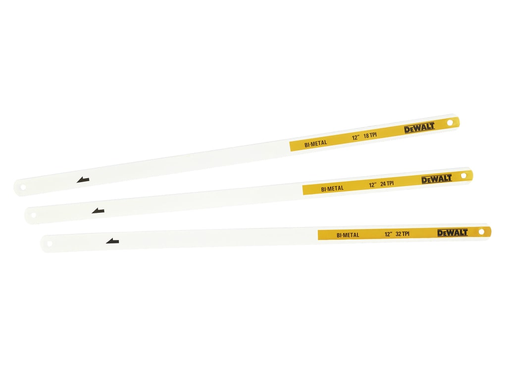 Mixed Hacksaw Blade Pack, 3 Piece