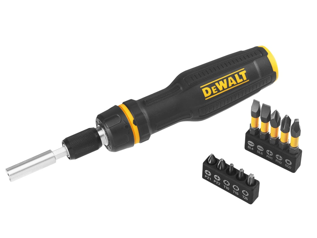 MAX FIT® 10-in-1 Telescopic Multi-Bit Ratchet Screwdriver