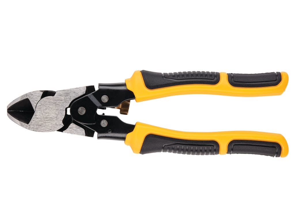 Compound Action Diagonal Pliers 190mm