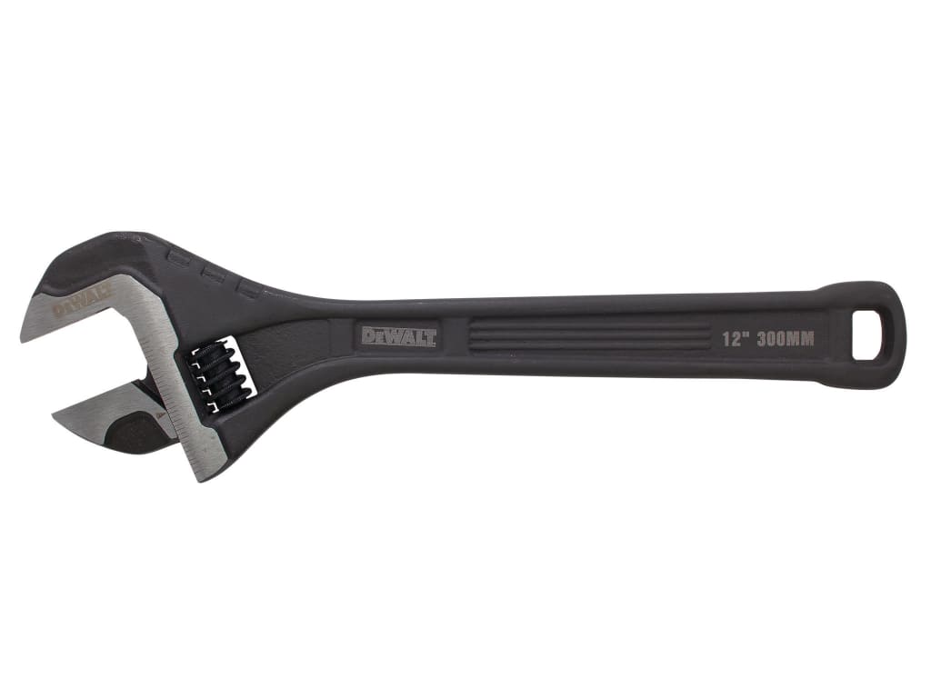 All Steel Adjustable Wrench 12in