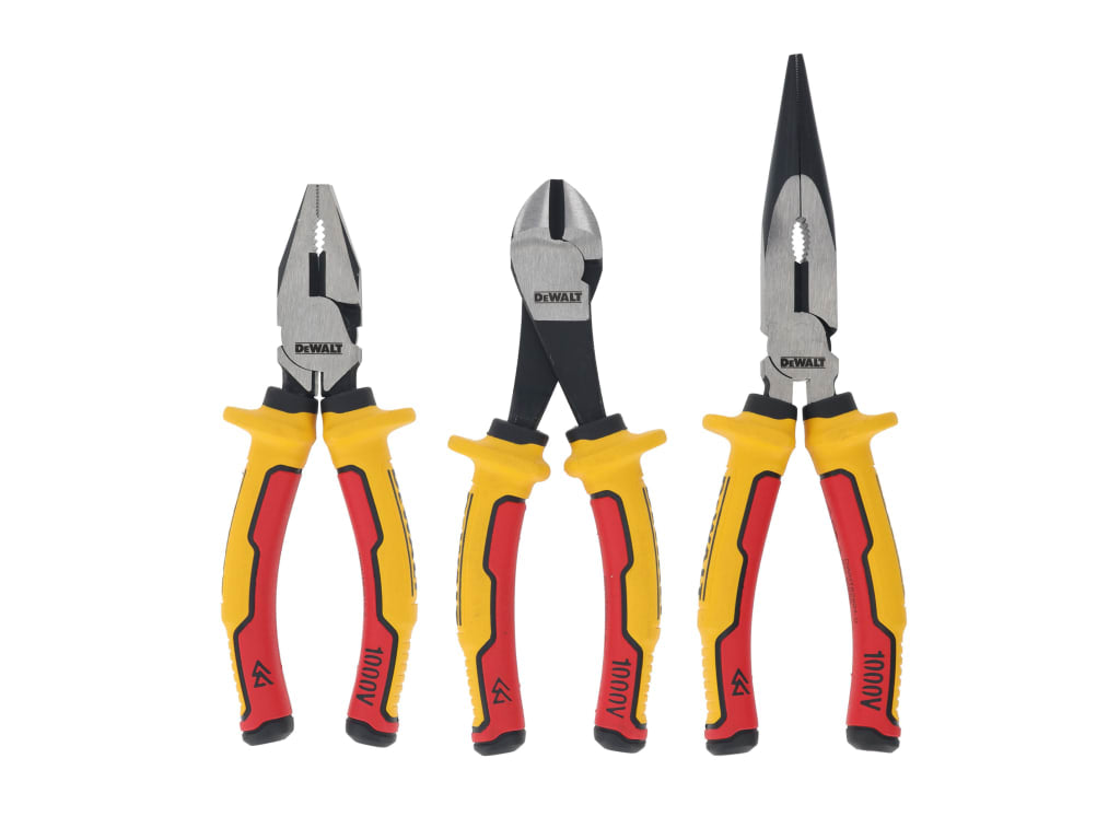VDE Plier Set, 3 Piece