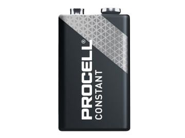 9V PROCELL® Alkaline Constant Power Industrial Batteries (Pack 10)