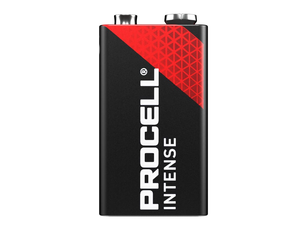 9V PROCELL® Intense Alkaline Batteries (Pack 10)