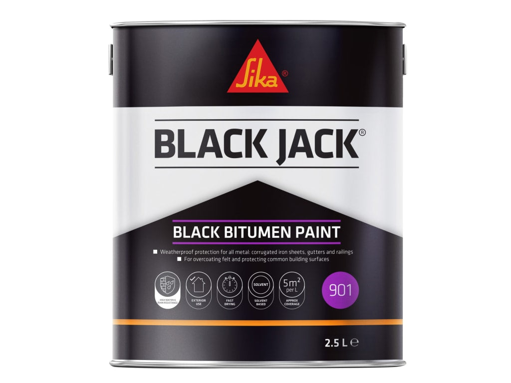 Black Jack® 901 Black Bitumen Paint 2.5 litre