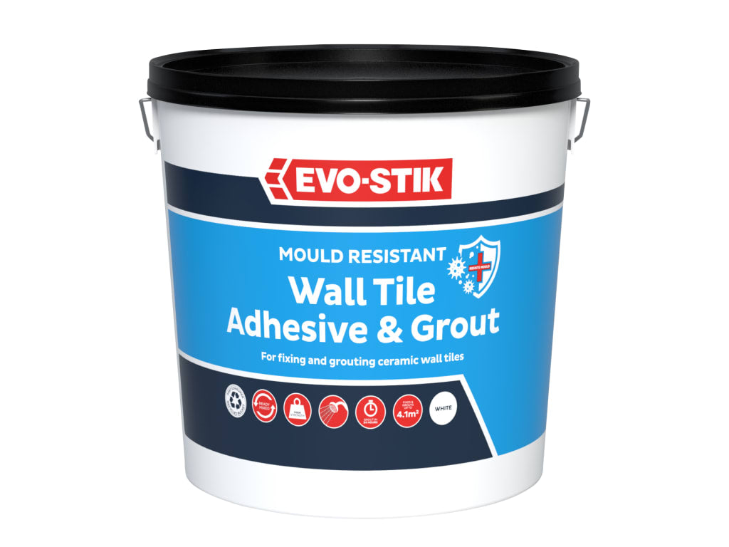 Mould Resistant Wall Tile Adhesive & Grout 5 litre