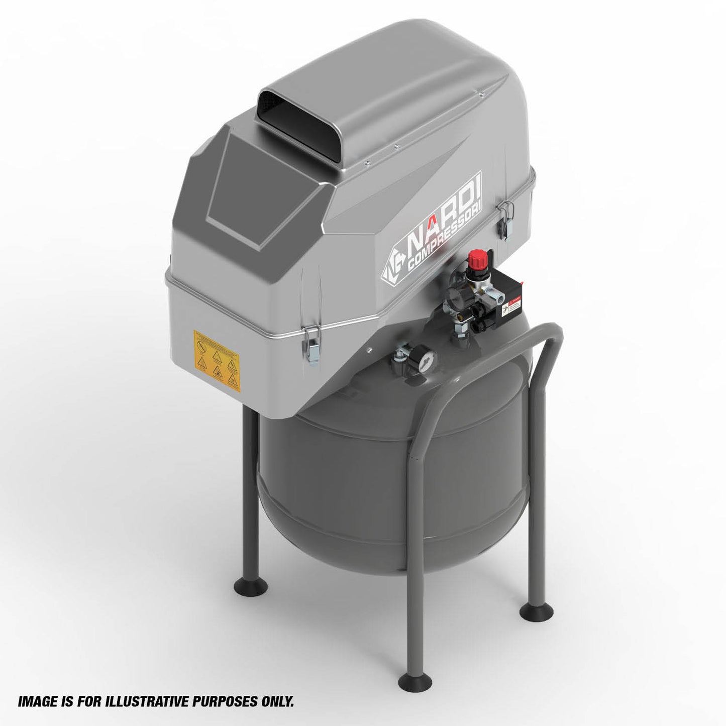 NARDI EXTREME 2 0.75HP 50ltr Silenced Compressor