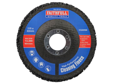 Cleaning Fleece Disc Coarse 115 x 22mm