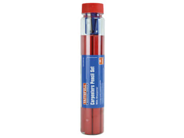 Carpenter's Pencils Tube & Sharpener