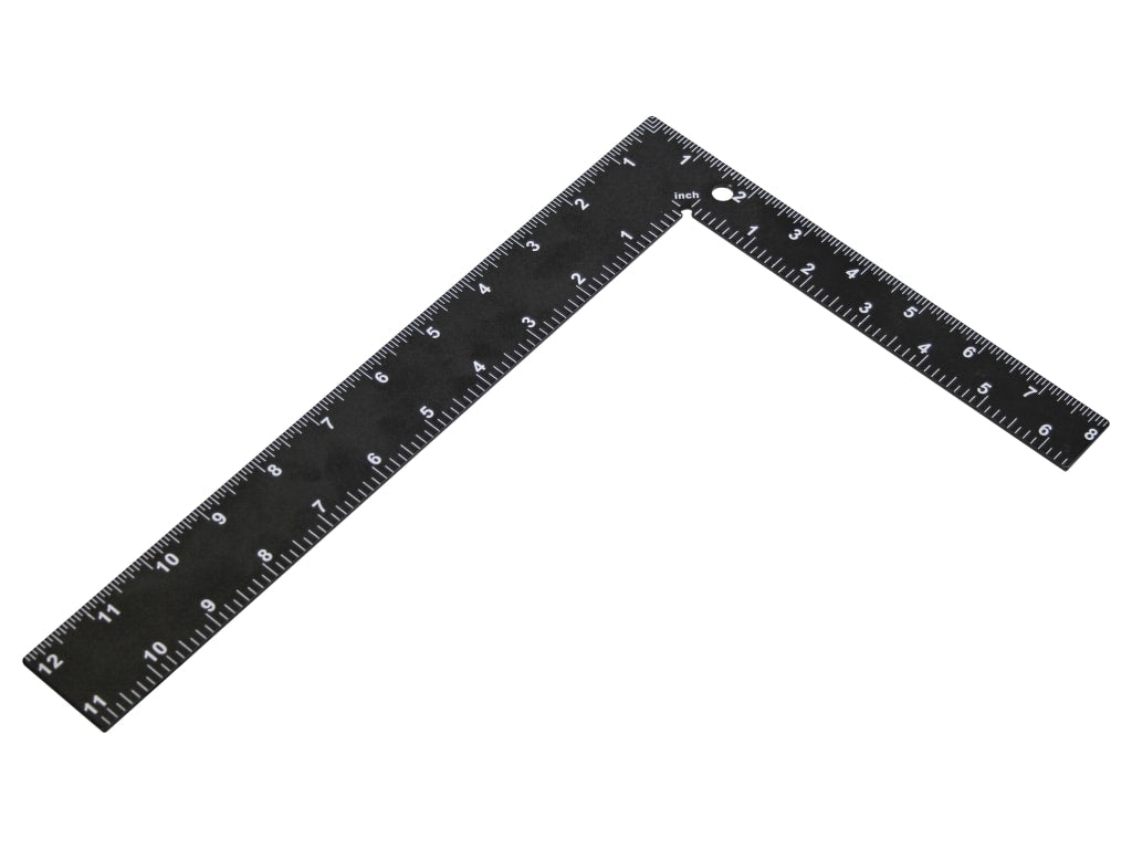Black Steel Roofing Square 200 x 300mm (8 x 12in)