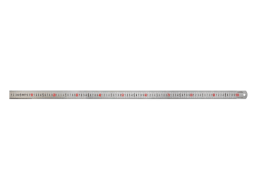 Matt Silver Measuring Rule 1000mm