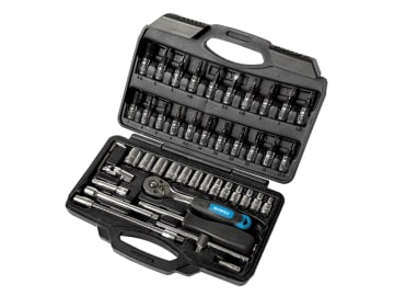 1/4in Socket Set, 46 Piece