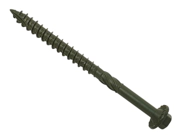 Timber Fixing Screws Green Treated 6.3 x 87mm Bag 20