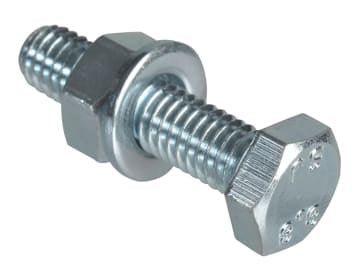 High Tensile Set Screw ZP M6 x 25mm ForgePack 12