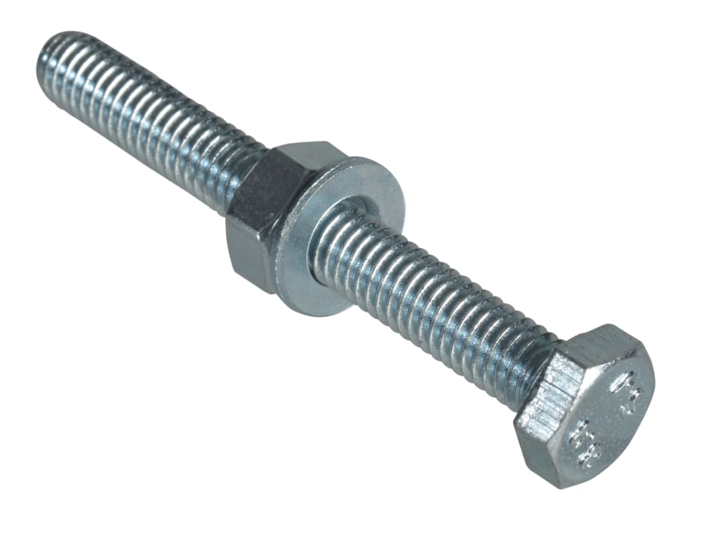 High Tensile Set Screw ZP M6 x 50mm ForgePack 6
