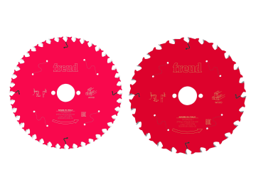 Wood Circular Saw Blade 2 Pack 190 x 30 x 2.4mm x 24T / 40T