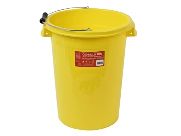 Plasterers Mixing Bucket Yellow 30 litre