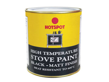 Stove Paint Matt Black 500ml
