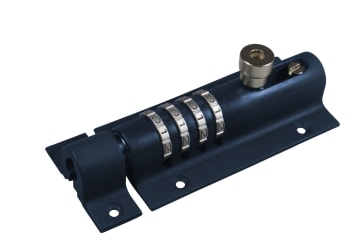 CombiBolt 4 Re-Codable Locking Bolt Black/Blue 120mm