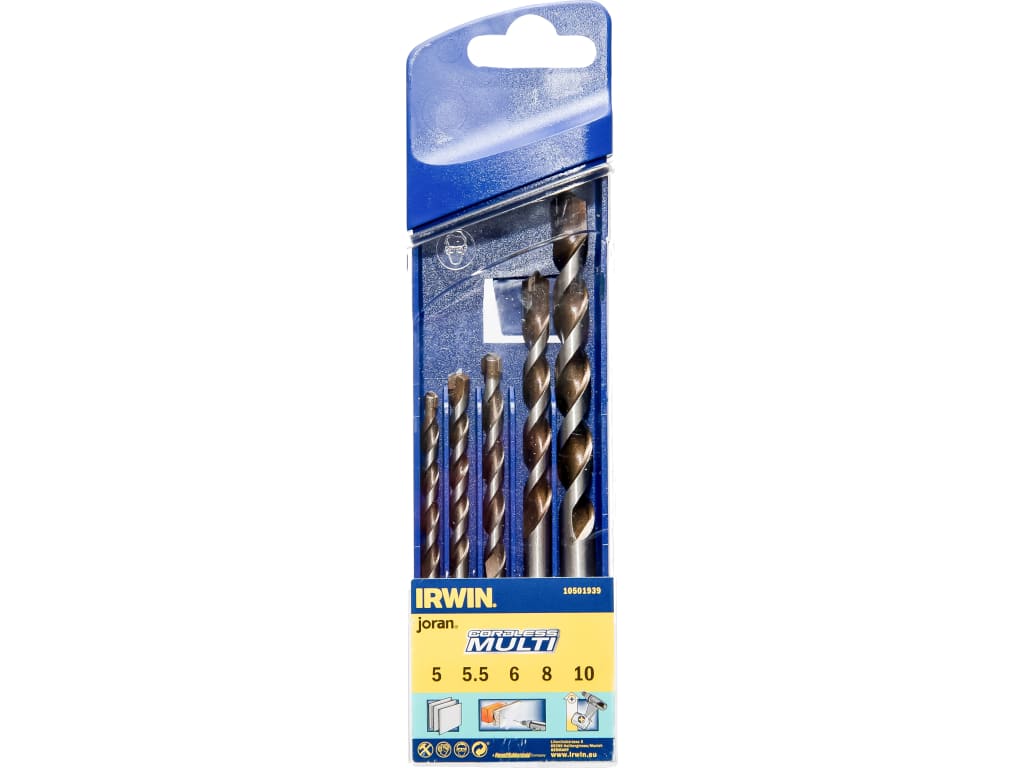 Cordless Multi-Purpose Drill Bit Set, 5 Piece