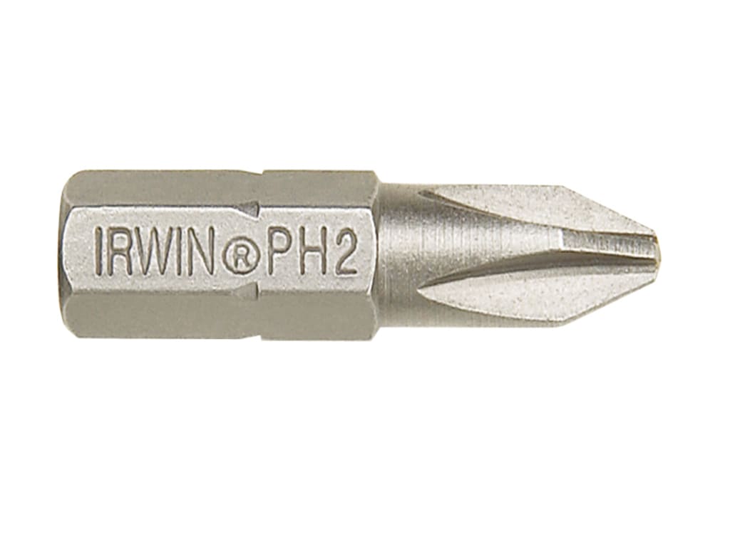 Phillips Insert Bits PH2 25mm (Pack 10)