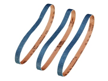 Powerfile Zirconium Sanding Belt 13 x 455mm 60G (Pack 3)