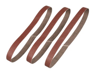 Powerfile Sanding Belt 13 x 455mm 120G (Pack 3)