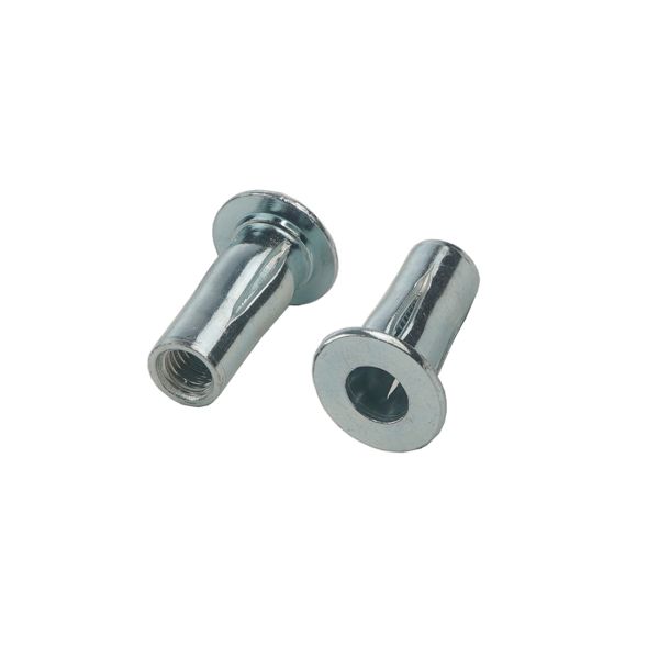 Steel Flat Head Round PN Heavy Duty Split Body JRP Rivet Nuts