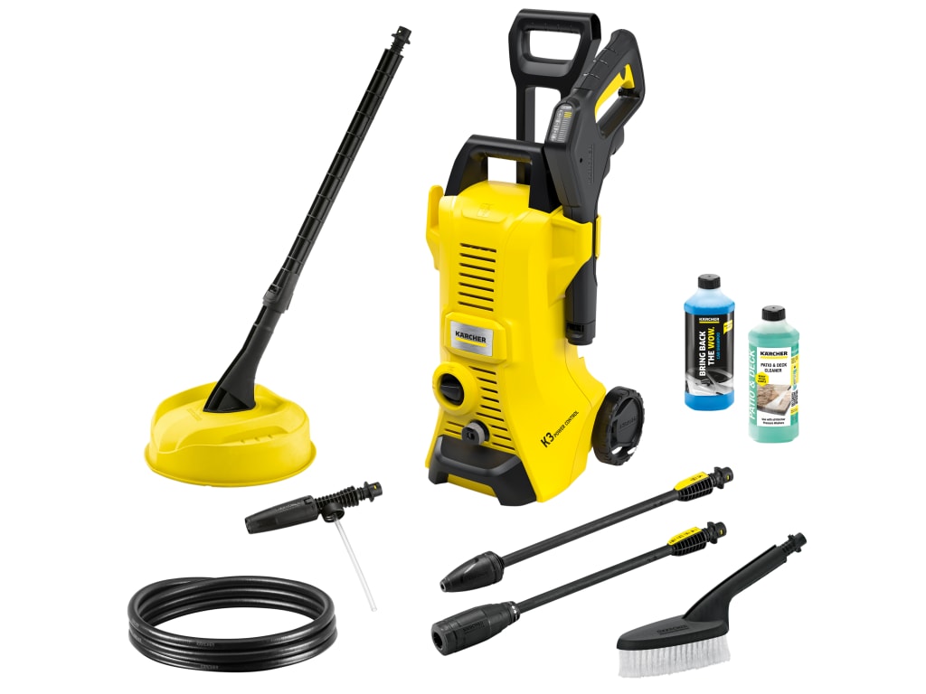 K 3 Power Control Car & Home Pressure Washer 120 bar 240V