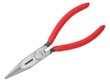 25 01 160 Snipe Nose Side Cutting Pliers Plastic Coated Grip 160mm