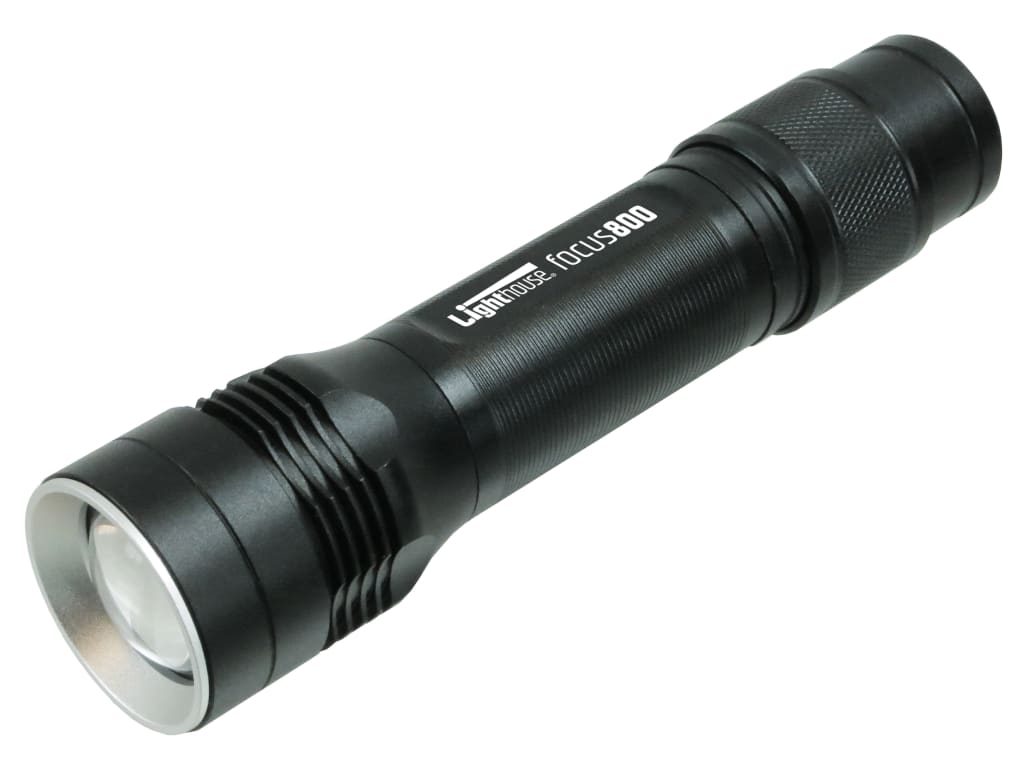 Focus 800 LED Torch with Rechargeable USB Powerbank 800 lumens
