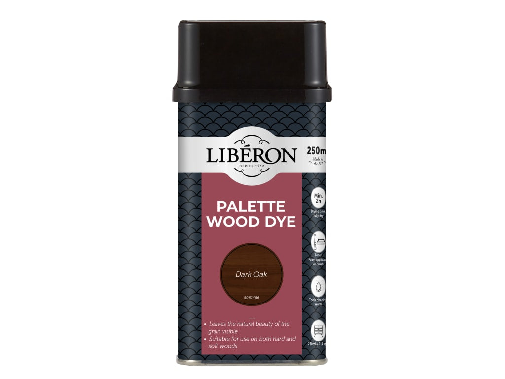 Palette Wood Dye Dark Oak 250ml