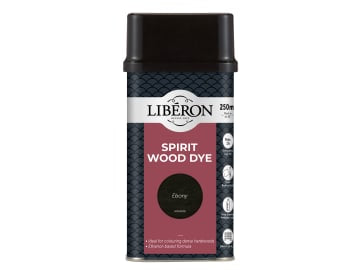 Spirit Wood Dye Ebony 250ml