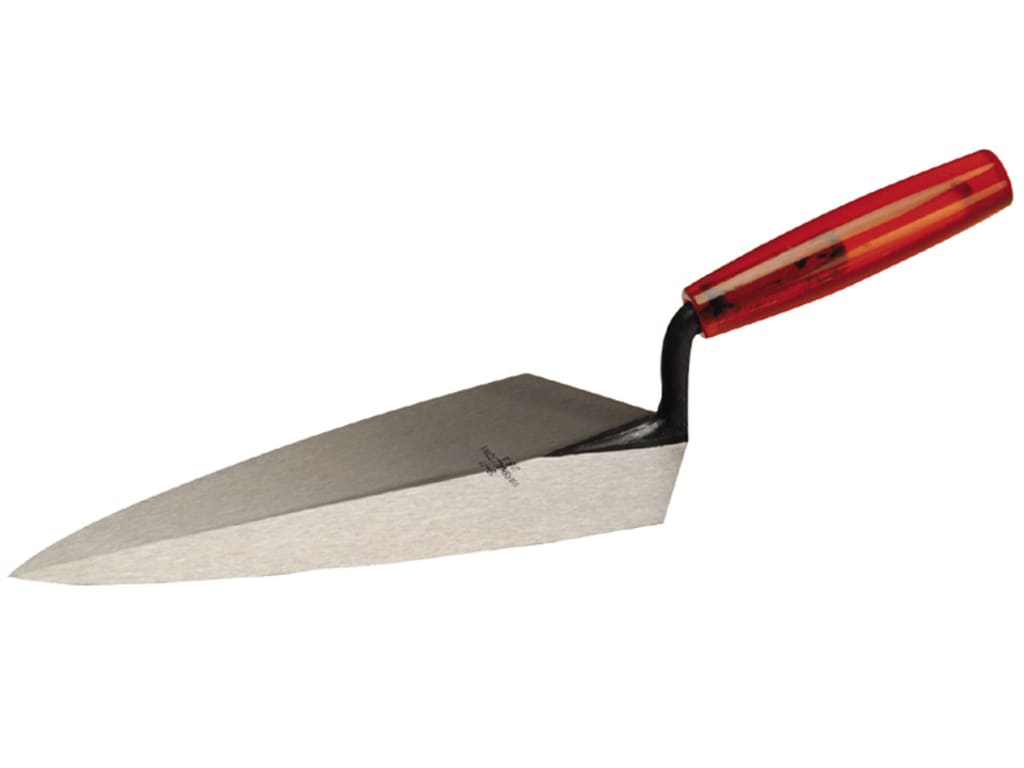 19P Philadelphia Pattern Brick Trowel Plastic Handle 11.1/2in