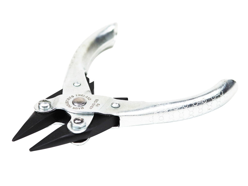 Snipe Nose Parallel Pliers, Serrated Jaws 125mm