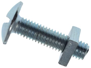 Roofing Bolt & Nut ZP M5 x 20mm (Box 50)