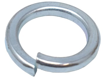 Square Section Spring Washer Bright ZP 12mm (Box 100)