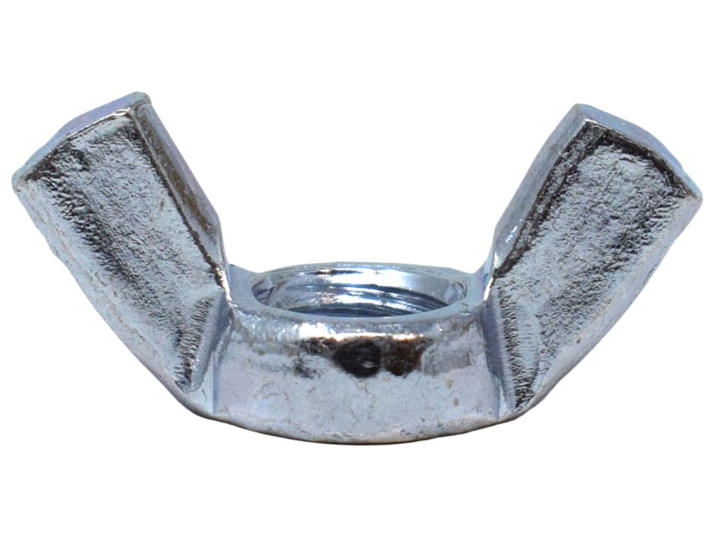 Wing Nut Bright ZP M10 Box 25