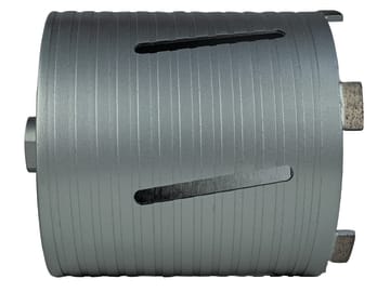 Slotted Dry Core Drill X90 Grade 152mm