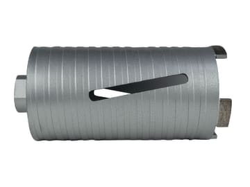 Slotted Dry Core Drill X90 Grade 82mm