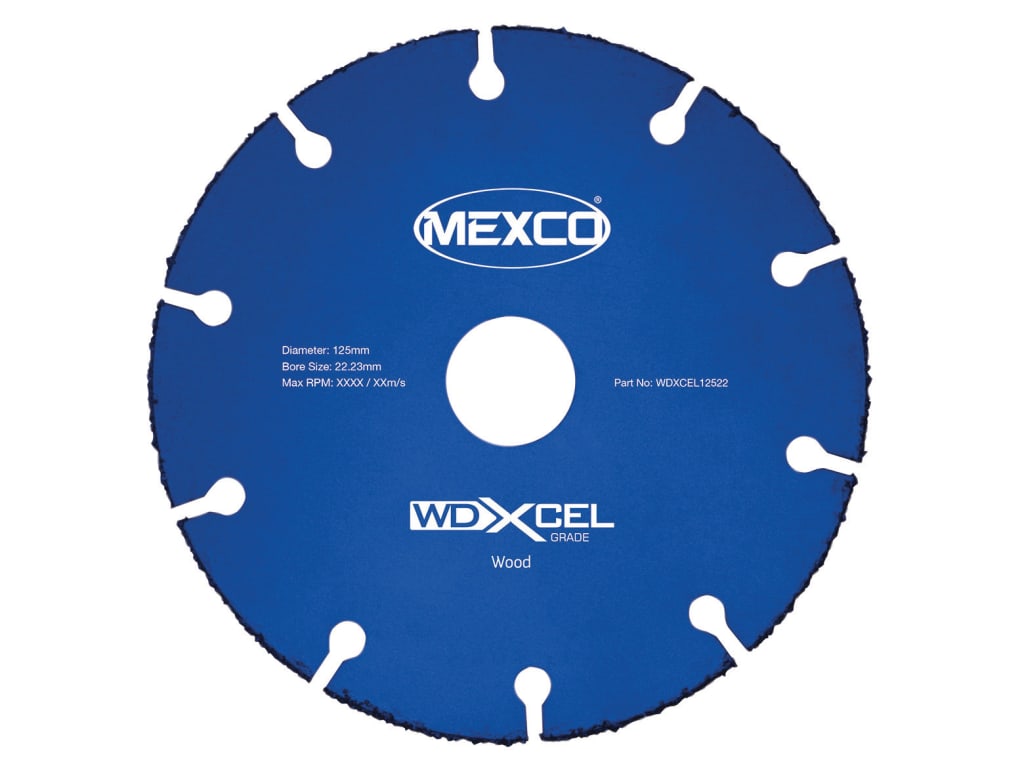 WD XCEL Grade Wood Cut Blade 125 x 22mm