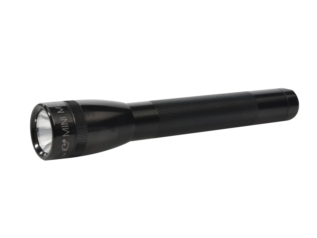 M2A016 Mini Mag AA Incandescent Torch Black (Blister Pack)