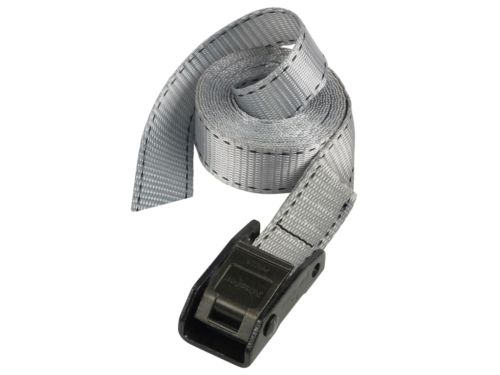 Lashing Strap with Metal Buckle, Grey 5m 150kg (Single)