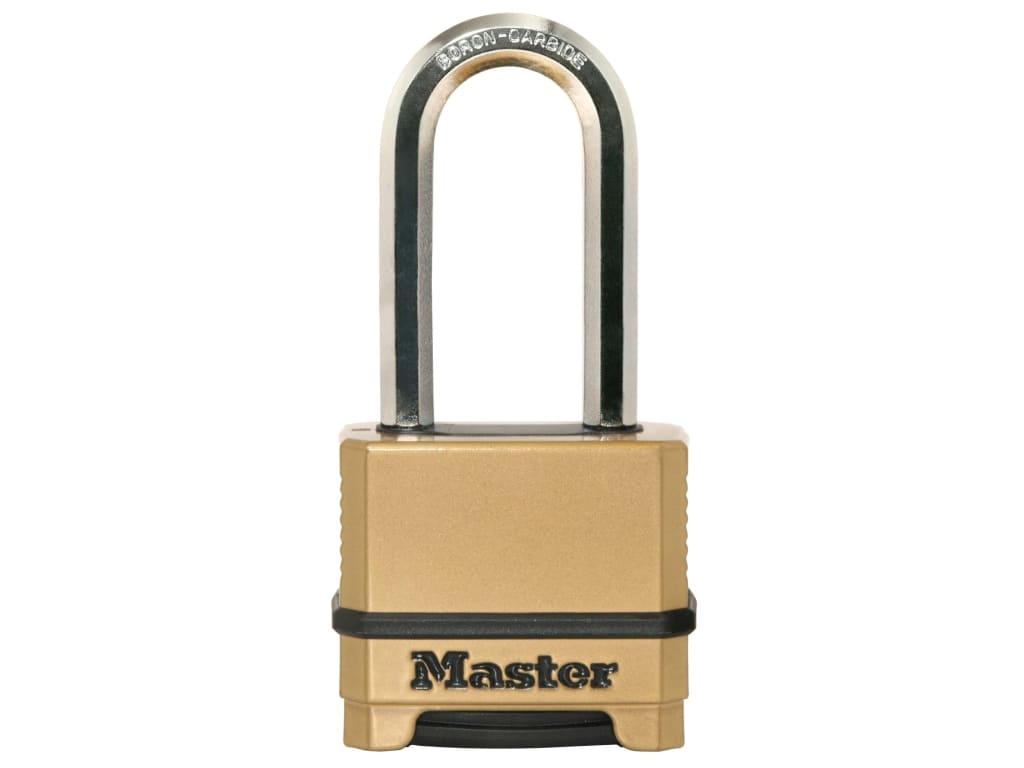 Excell™ 4-Digit Combination 50mm Padlock - 51mm Shackle