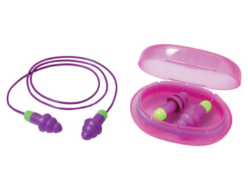 Rockets® Corded Reusable Earplugs (50 Pairs) SNR 29 dB