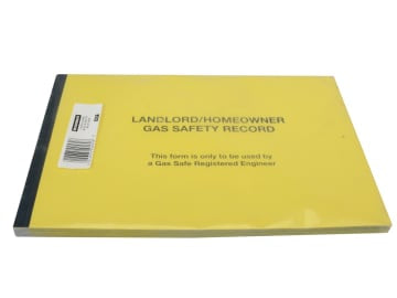 532P Gas Safe® Landlords Gas Safety Record Pad of 50