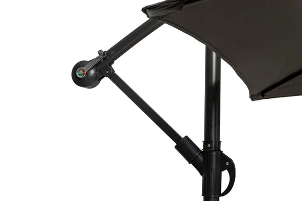 Grey 3m Standard Cantilever Powder Coated Parasol, MorgansOsw