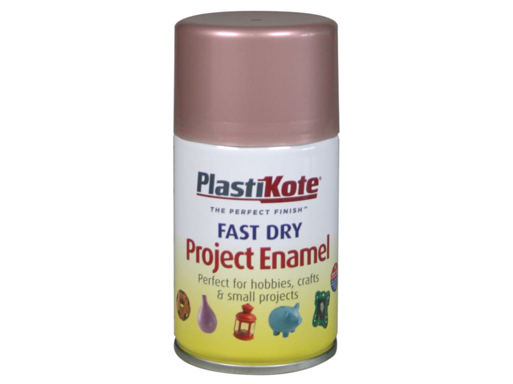 Fast Dry Enamel Aerosol Rose Gold 100ml