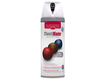 Twist & Spray Matt White 400ml